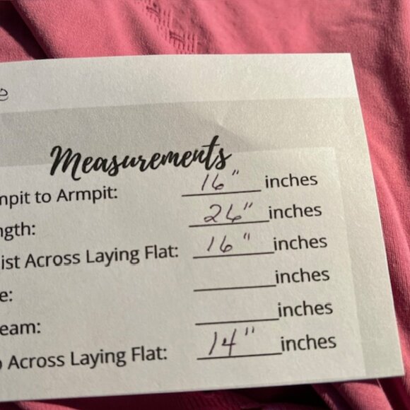 Athleta Dusty Rose Tank Top- Size M - Picture 6 of 6